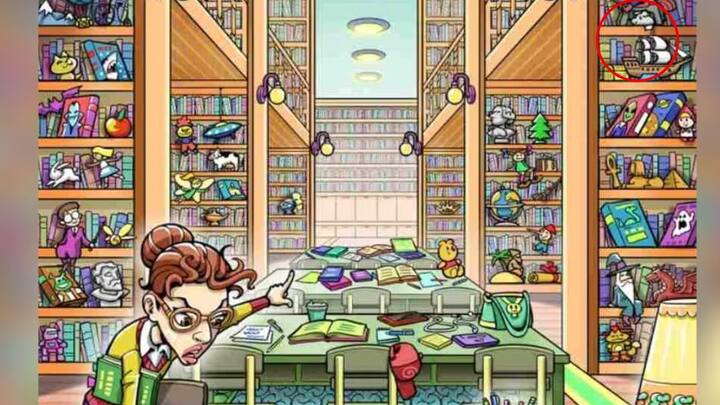 अगर 4 सेकंड बीत गए और आपको चूहा अब तक दिखाई नहीं दिया. तो घबराने की जरूरत नहीं है. हमने आपकी सहूलियत के लिए तस्वीर के उस हिस्से को लाल रंग के घेरे से मार्क कर दिया है. आप दाईं और ऊपर की और तस्वीर में देखेंगे तो आपको सफेद रंग का चूहा दिख जाएगा.