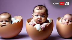 अगर इंसानों के बच्चे अंडों से निकलने लगें तो कैसे दिखेंगे, AI ने बनाई तस्वीर