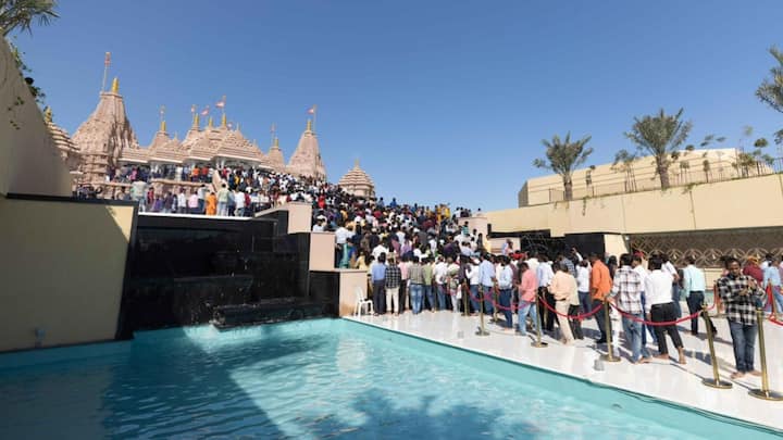 A couple who has been living in Dubai for the past 40 years said: “We have been awaiting this moment, and the Mandir has exceeded all our expectations. It's a true marvel. We feel blessed as now we have a place to come and offer our prayers and feel the spirituality!”