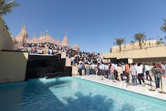 Abu Dhabi's BAPS Mandir: అబుదాబి స్వామినారాయణ్ మందిరంలో రికార్డ్ స్థాయిలో దర్శనాలు