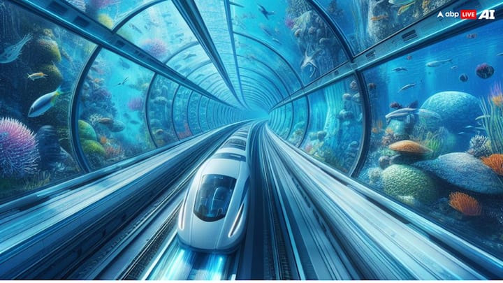 पांचवें नंबर पर है अमेरिका. यहां की बार्ट टनल में ट्रेन अंडरवॉटर चलती है. ये ट्रेन ऑकलैंड से सैन फ्रांसिस्को तक चलती है.