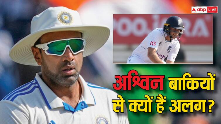 Why Ravichandran Ashwin is different from traditional spinner Joe Root explain before IND vs ENG 5th test IND vs ENG: रिवायती स्पिनर से अश्विन क्यों हैं अलग? रूट ने भारतीय गेंदबाज़ के 100वें टेस्ट से पहले किया खुलासा