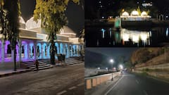 IN Pics: एक तरफ झील तो दूसरी तरफ पहाड़ी, उदयपुर में ऐतिहासिक दूध तलाई पर नाइट वॉक, देखें तस्वीरें