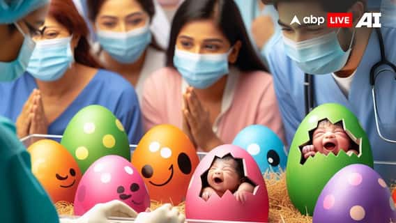 अगर इंसानों के बच्चे अंडों से निकलने लगें तो कैसे दिखेंगे, AI ने बनाई तस्वीर अगर इंसानों के बच्चे अंडों से निकलने लगें तो कैसे दिखेंगे, AI ने बनाई तस्वीर