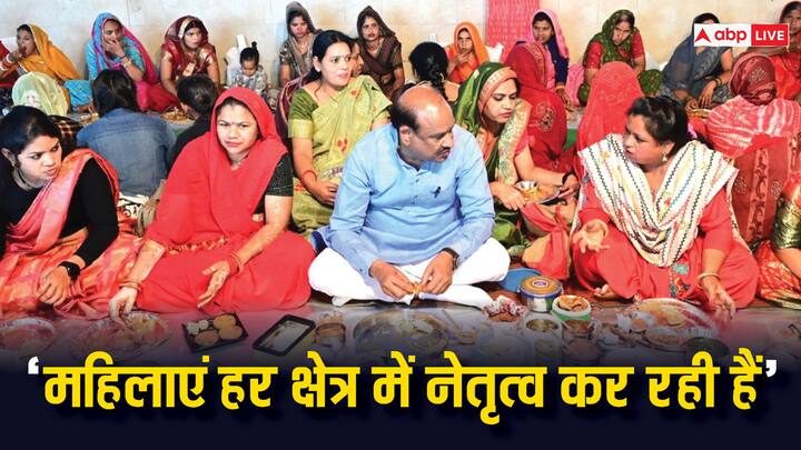 Om Birla Participate Tiffin With Didi Program In Sangod Assembly Area Rajasthan News Ann Rajasthan News: टिफिन विद दीदी कार्यक्रम में लोकसभा स्पीकर ओम बिरला बोले, 'हर महिला को लखपति बनाएंगे'