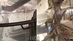 दिल्ली के एंबिएंस मॉल का छत गिरी, मचा हड़कंप, हादसे की जांच में जुटी पुलिस 