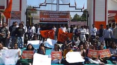 IN Pics: संदेशखाली की घटना को लेकर ABVP कार्यकर्ताओं का प्रदर्शन, देखें विरोध की तस्वीरें
