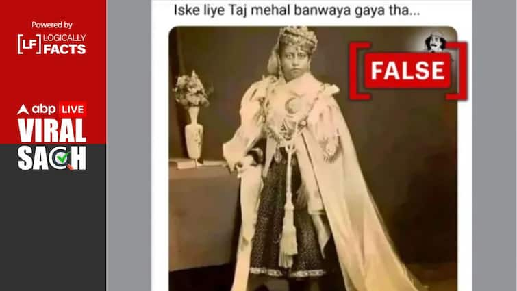 Picture Of Begum Of Bhopal Shared As Shah Jahan’s Wife Mumtaz Mahal Fact Check: Picture Of Begum Of Bhopal Shared As Shah Jahan’s Wife Mumtaz Mahal