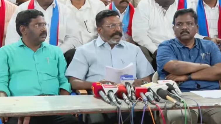 Thirumavalavan Press Meet VCK to Contest in Telangana Lok Sabha Election 2024 Thirumavalavan: தெலங்கானா, கர்நாடகா, கேரளாவில் விடுதலை சிறுத்தைகள் போட்டி - திருமாவளவன் அதிரடி!