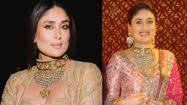 Kareena Kapoor Khan repeated her wedding jewelry in Ambanis Wedding know in details Kareena Kapoor: আলিয়ার পরে করিনা...১২ বছরের পুরনো বিয়ের গয়না পরেই অম্বানিদের অনুষ্ঠানে বেবো