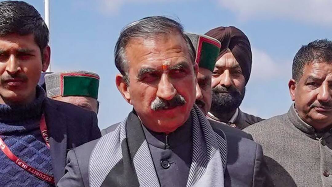 Himachal Politics: 'सभी को नहीं बनाया जा सकता मंत्री', बागी विधायक सुधीर शर्मा पर भड़के CM सुक्खू Sukhwinder Singh Sukhu targets Sudhir Sharma rebel MLAs in Kangra Himachal pradesh ANN Himachal Politics: 'सभी को नहीं बनाया जा सकता मंत्री', बागी विधायक सुधीर शर्मा पर भड़के CM सुक्खू