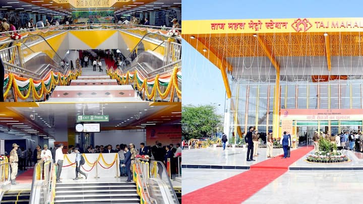 Agra Metro News: आगरा मेट्रो में ट्रेन ताज पूर्वी गेट से मनकामेश्वर मेट्रो स्टेशन तक चलेगी. इसकी दूरी छह किलोमीटर है और प्रस्थान से गंतव्य तक छह स्टेशन होंगे.