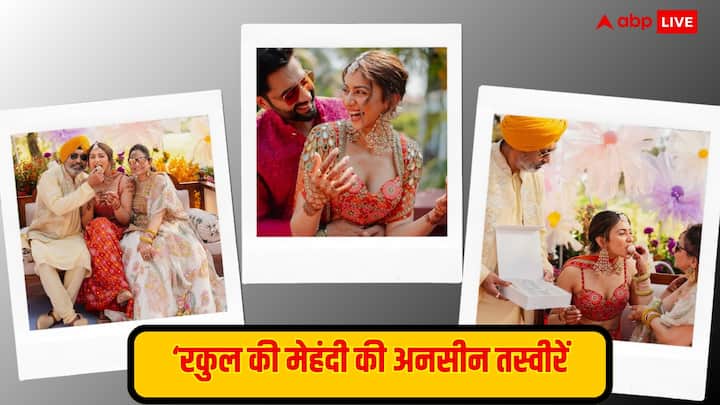 Rakul-Jackky Wedding Pics: रकुल प्रीत सिंह और जैकी भगनानी ने 21 फरवरी को गोवा में एक इंटीमेट फंक्शन में ग्रैंड वेडिंग की थी. तब से ये कपल अपनी शादी के तमाम फंक्शन की अनसीन तस्वीरें शेयर कर रहा है.