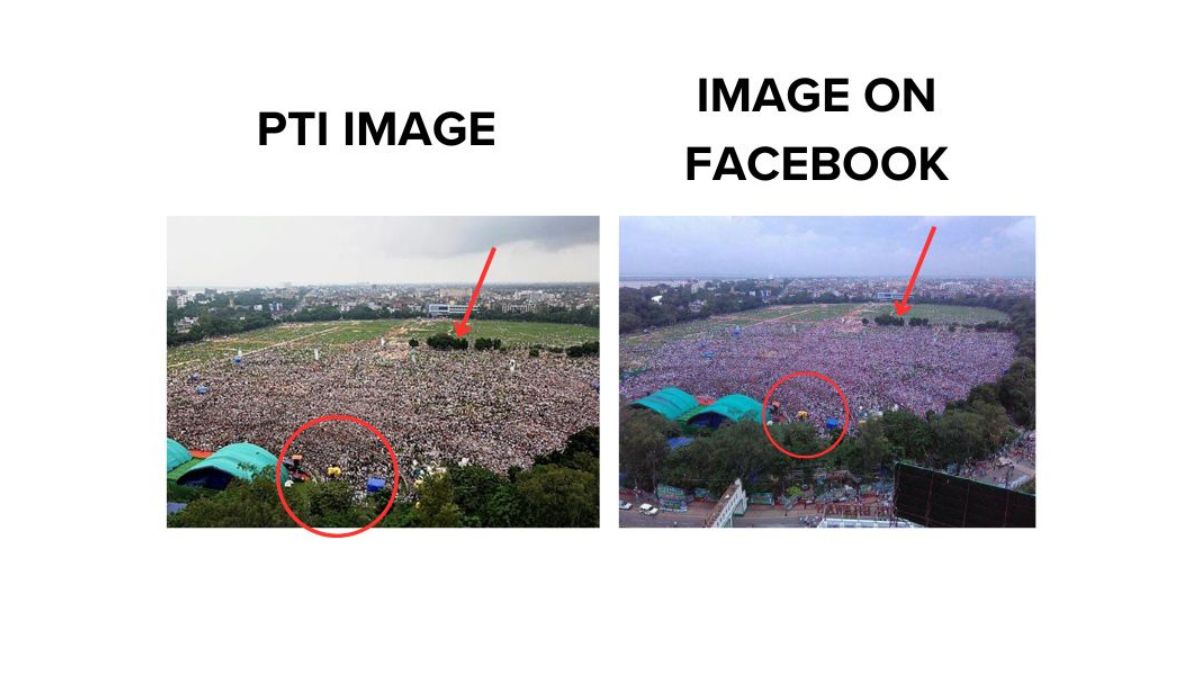 Fact Check: Edited Photo From 2017 Shared As Visual From INDIA Bloc’s Recent Rally