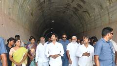 CM Jagan on Veligonda Project | వెలిగొండ ప్రాజెక్ట్ టన్నెల్స్ ప్రారంభించిన సీఎం జగన్ | ABP Desam