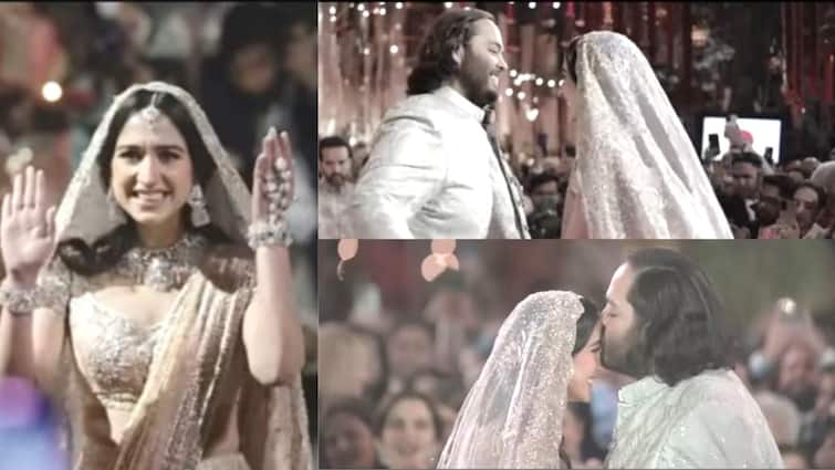 Radhika Merchant cried after seeing Anant Ambani as groom see the viral video Anant-Radhika Pre Wedding: দীর্ঘ প্রেমের পরিণতি, অনন্তকে বরবেশে দেখে আনন্দে চোখে জল রাধিকার