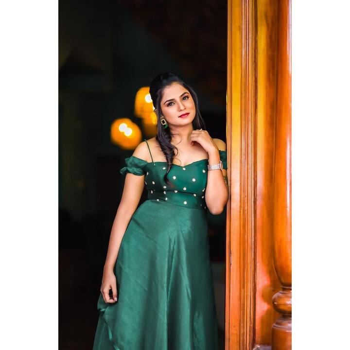 గుప్పెడంత మనసు వసుధార (రక్షా గౌడ) (Image Credit: Raksha Gowda/Instagram)