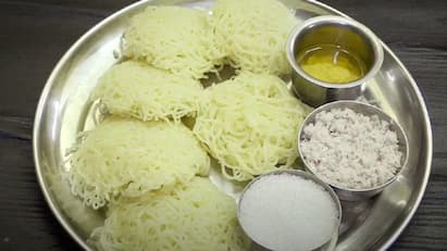 healthy sweet potato idiyappam recipe best breakfast recipe Sweet Potato Idiyappam : சர்க்கரை வள்ளிக்கிழங்கு இடியாப்பம்.. இப்படி செய்தா சுவை தூள் கிளப்பும்