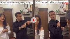 Video: 'अच्छा जी मैं हारी, चलो मान जाओ ना', गाने पर बाप-बेटी ने बांधा समां, यूं याद आए आशा भोंसले और मोहम्मद रफी