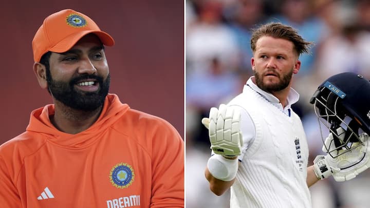 IND vs ENG 4th Test Rohit Sharma Reply Ben Duckett BazBall Comment Yashasvi Jaiswal Dharamsala Test ‘There Was This Guy Called Rishabh Pant’: Rohit Sharma Gives Hilarious Reply To Ben Duckett’s ‘BazBall’ Comment