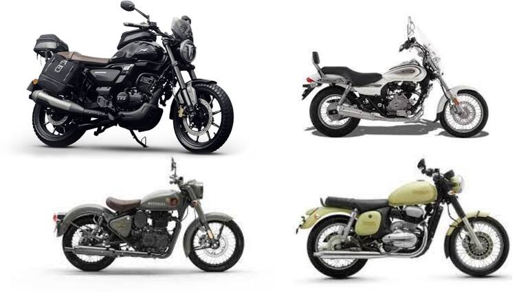 Best Cruiser Bikes in India Under 2 Lakh Check List royal enfield jawa tvs Best Cruiser Bikes: க்ரூசர் பைக் வாங்க ஆசையா? ரூ.2 லட்சம் பட்ஜெட்டில் உங்களுக்கான லிஸ்ட் இதோ..!