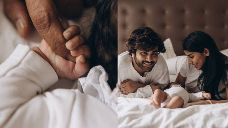 Actor Sharwanand And His Wife Rakshita Blessed With Baby Girl Shares First Photo Sharwanand Baby: பிறந்தநாளில் மகளை அறிமுகம் செய்த ஷர்வானந்த்.. குவியும் ரசிகர்களின் வாழ்த்து!