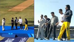 Naatu Naatu at ISPL | Sachin, Suriya లతో కలిసి సందడి చేసిన Ram Charan | ABP Desam