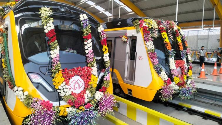 PM Modi did virtual inauguration Tajnagari got gift metro how much fare ann Agra Metro News: आगरा को मिली मेट्रो की सौगात, पीएम मोदी ने किया उद्घाटन, जानें कितना है किराया