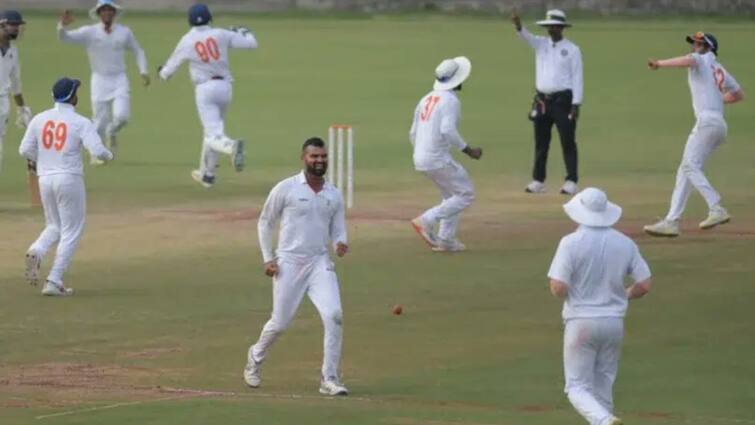 Ranji Trophy 2024 Vidarbha beat MP to set up blockbuster final vs Mumbai Ranji Trophy 2024: రంజీ ఫైనల్లో విదర్భ, ముంబైతో అమీతుమీ