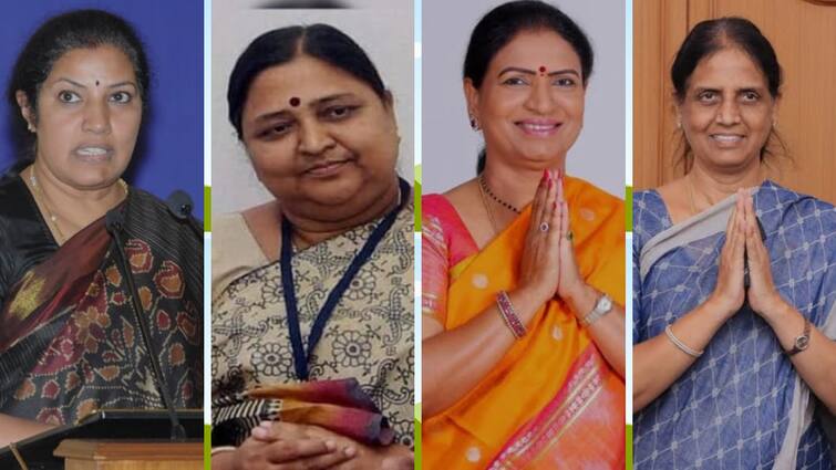 Women leaders are losing influence in Telugu state politics Women Political Leaders: రాజకీయాల్లో మగువల తెగువ - తెలుగు రాష్ట్రాల్లో మహిళా నేతల ప్రాభవం తగ్గిందా?