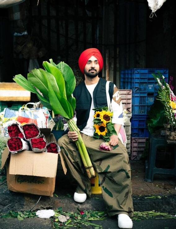 ਦਿਲਜੀਤ ਦੋਸਾਂਝ ਨੇ ਮੁੰਬਈ ਦੀਆਂ ਗਲੀਆਂ 'ਚ ਵੇਚੇ ਫੁੱਲ