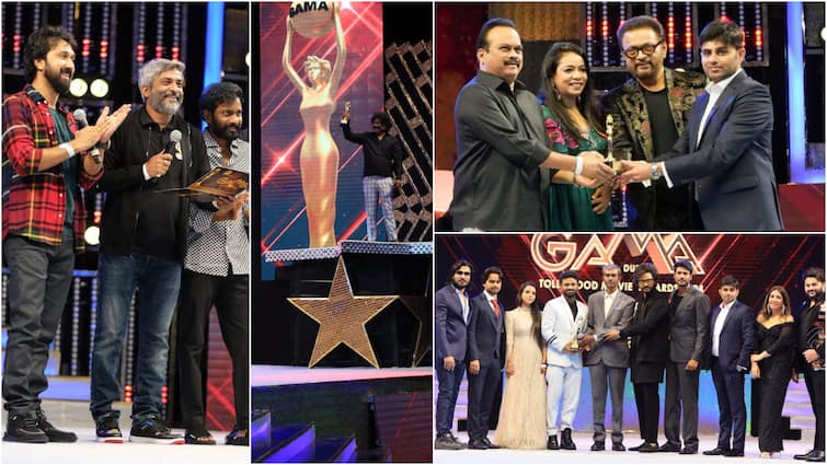 Gama Awards Winner List Pushpa Sita Ramam tops the chart Gama Awards Winners List: మూడేళ్లకు ఒకేసారి... 'గామా'లో పుష్ప, సీతారామం సినిమాలకు అవార్డుల పంట