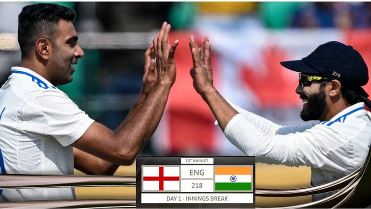 India vs England  5th Test IND vs ENG ENG 218 all out India vs England  5th Test: ఇంగ్లాండ్‌ను చుట్టేసిన స్పిన్నర్లు , 218 పరుగులకే ఆలౌట్‌