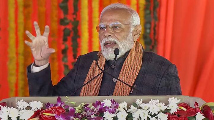 Tourism projects worth more than Rs 1400 crore under the 'Swadesh Darshan' and 'PRASHAD' schemes were also launched by the PM among other projects. (Source: PTI)