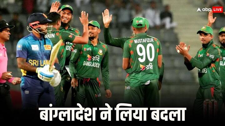 SL vs BAN 2nd T20I Full Match Highlights Bangladesh defeat Sri Lanka by 8 wickets in Sylhet SL vs BAN: दूसरे टी20 में मुंह के बल गिरी श्रीलंका, वापसी कर बांग्लादेश ने 8 विकेट से रौंदा  