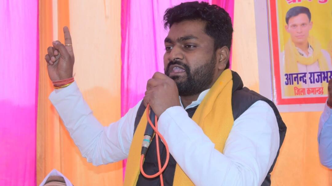 Lok Sabha Election 2024 UP Om Prakash Rajbhar Son Arvind Rajbhar Contest Ghosi SBSP Ticket Lok Sabha Election 2024: ओम प्रकाश राजभर के बेटे यूपी की इस सीट से लड़ेंगे लोकसभा चुनाव, SBSP ने किया एलान