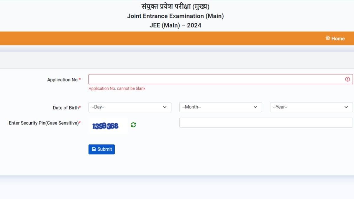 JEE Main 2024 Session-1: Paper 2 Result Released On Jeemain.nta.ac.in B ...