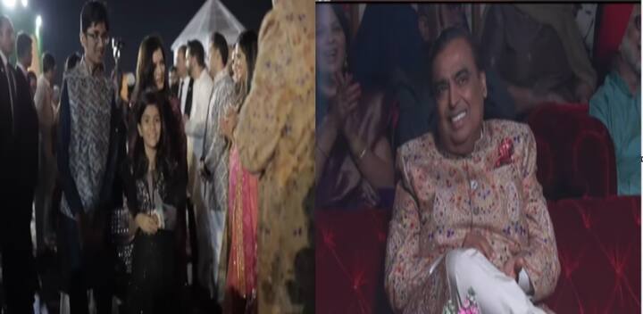 इस खास मौके पर अनंत-राधिका और नीता-मुकेश अंबानी खुद मेहमानों का स्वागत करते दिखाई दिए.