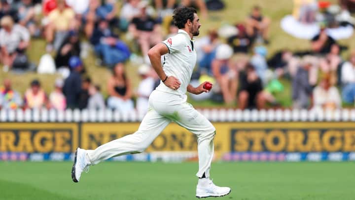 Mitchell Starc secures the fourth position in Australia's Test wicket-takers list, having amassed 356 wickets in 89 (89th match in progress) matches with an average of 27.58. (Image Source: Getty)