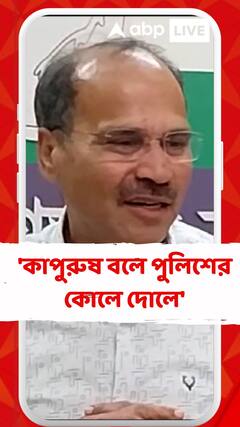 'কাপুরুষ বলে পুলিশের কোলে দোলে', শাহজাহানকে নিয়ে কটাক্ষ অধীরের
