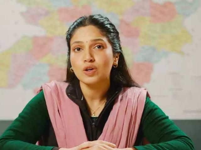 Bhumi Pednekar in 'Bhakshak': Bhumi Pednekar, as Vaishali Singh, portrays a journalist deserving of admiration. Her brilliant performance, along with her perfect Bihari diction, convinces audiences that she truly belongs to the small town investigative journalism landscape. (Image source: Special Arrangement)