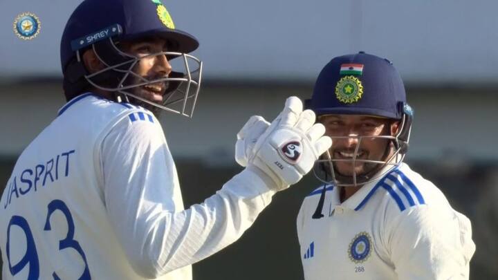 Lead of 253 dominated by team India In the driving seat rohit shubman gill Devdutt Padikkal Sarfaraz Khan and Kuldeep Yadav once again impresses with the bat India vs England, 5th Test : टीम इंडिया भक्कम स्थितीत, रोहित- गिलचा शतकी तडाखा, देवदत्त पडिक्कल पर्दापणात चमकला