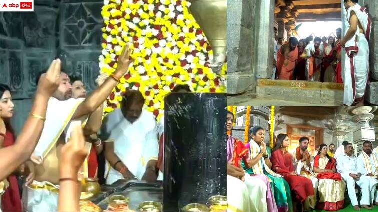 kishan reddy visited veyyi sthambhala temple and inaugurated new marriage hall KishanReddy: 'కాకతీయుల శిల్ప కళా వైభవం అద్భుతం' - వేయి స్తంభాల గుడి కల్యాణ మండపం ప్రారంభించిన కేంద్ర మంత్రి కిషన్ రెడ్డి