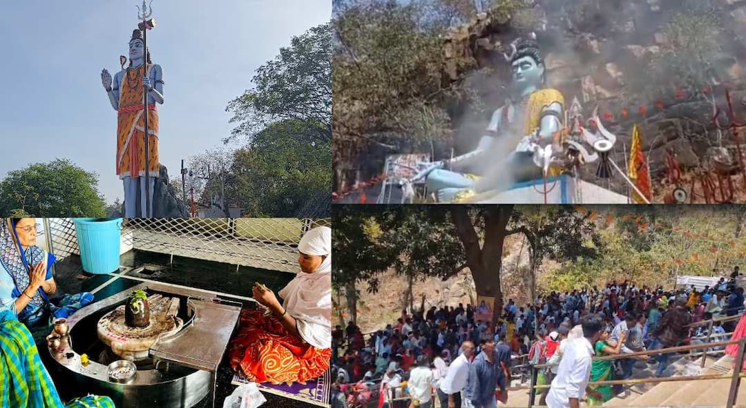 mahashivratri 2024 Vidarbha temples in nagpur amravati buldhana gondia wardha Shiv Mandirs in Vidarbha are crowded maharashtra marathi news Mahashivratri 2024 : कुठे तब्बल साडेनऊ क्विंटलचा महारोठ प्रसाद, कुठे मध्यरात्रीपासूनच भाविकांची गर्दी; महाशिवरात्रीनिमित्त विदर्भातील शिवमंदिरे गजबजली