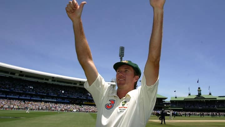 Glenn McGrath is the second-highest wicket-taker for Australia in Test cricket, claiming 563 wickets in 124 matches at an impressive average of 21.64. (Image Source: Getty)