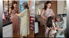 Women Day 2024: वुमन्स डे पर सोहा अली खान ने मां से सीखा साड़ी बांधना, शेयर की शर्मिला टैगोर और बेटी इनाया के साथ खूबसूरत तस्वीरें