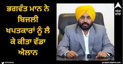 Bhagwant Mann: ਭਗਵੰਤ ਮਾਨ ਨੇ ਬਿਜਲੀ ਖਪਤਕਾਰਾਂ ਨੂੰ ਲੈ ਕੇ ਕੀਤਾ ਵੱਡਾ ਐਲਾਨ