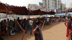 Shivaratri News: విశాఖ బీచ్‌లో మహా కుంభాభిషేకం- ఆకట్టుకున్న శివలింగాలతో సిద్ధం చేసిన మహా శివలింగం