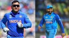 एम एस धोनीपेक्षा रोहित यशस्वी कर्णधार? विजयाची टक्केवारी काय सांगते?