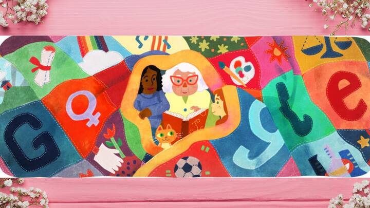 Google Doodle commemorates International Women's Day 2024, honours strides toward ‘gender equality’ Google Doodle: சர்வதேச மகளிர் தினம்!  சிறப்பு டூடுல் வெளியிட்டு கொண்டாடும் கூகுள்!